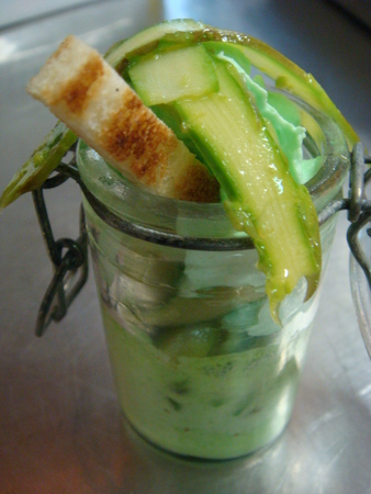 Asperge verte en variation Asperge verte en variation