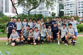 RUGBY WORLD CUP WINNERS SEAN FITZPATRICK AND BUTCH JAMES TEAM UP FOR HONG KONG VISIT