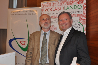 DANIELE VACCARINO ELU PRESIDENT DE LA CHAMBRE DE COMMERCE ITALIENNE DANIELE VACCARINO ELU PRESIDENT DE LA CHAMBRE DE COMMERCE ITALIENNE