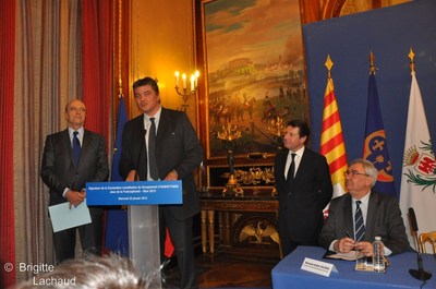 Jeux de la francophonie 2013 - Signature de la convention constitutive Jeux de la francophonie 2013 - Signature de la convention constitutive