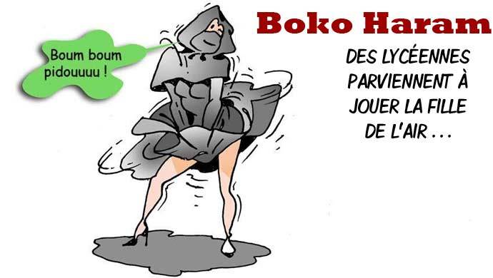 DESSIN DE PRESSE: Elles ont fui la secte Boko Haram DESSIN DE PRESSE: Elles ont fui la secte Boko Haram