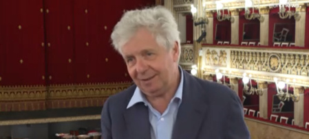 Stéphane Lissner surintendant et directeur artistique du Théâtre San Carlo © Podcast Journal Stéphane Lissner surintendant et directeur artistique du Théâtre San Carlo © Podcast Journal
