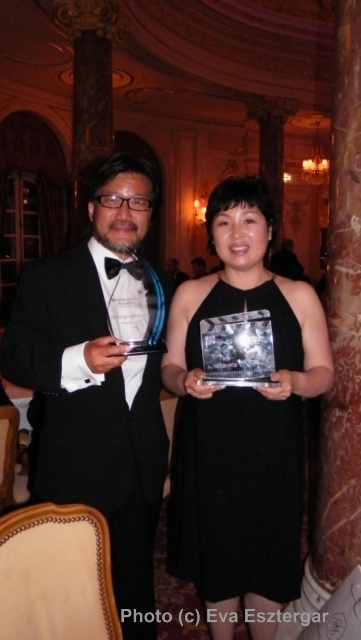 Kim Jong-chul and Lee Ill-zoo, Director and Producer of the award winning film
