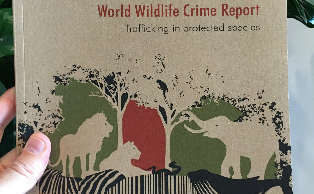 Le premier "World Wildlife Crime Report", publié le 24 mai 2016, à Vienne. Photo (c) CITES