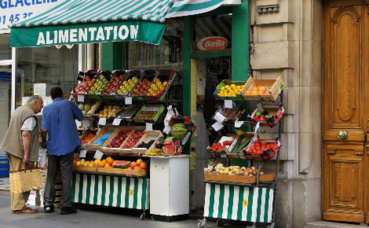 Commerce de quartier. Image du domaine public. Commerce de quartier. Image du domaine public.