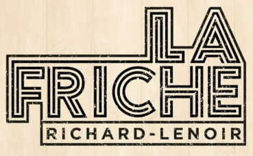 Logo © La Friche Richard Lenoir. Cliquez ici pour accéder à la page Facebook