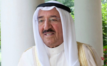 Cheikh Sabah Al Ahmad Al Jaber Al Sabah à la Maison Blanche en 2009. Photo (c) The White House.