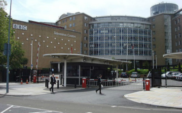 Un des bâtiments qui abritent BBC à Londres. Photo (c) Panhard