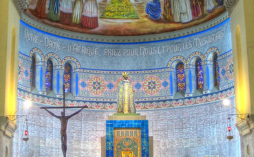 Abside du chœur. Photo (c) Philip Menke Abside du chœur. Photo (c) Philip Menke