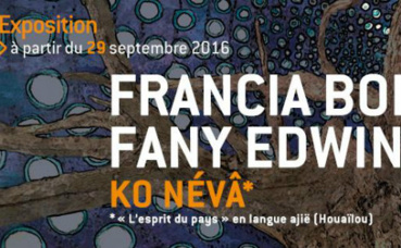 Affiche partielle de l'expo © Centre Culturel Tjibaou. Cliquez ici pour accéder au site Affiche partielle de l'expo © Centre Culturel Tjibaou. Cliquez ici pour accéder au site