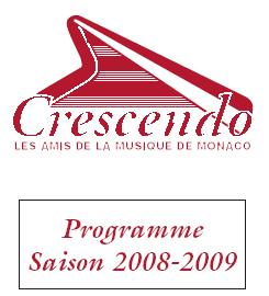 Programme Crescendo Monaco