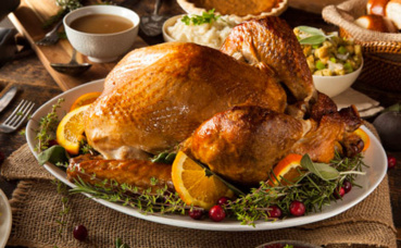 Dinde de Thanksgiving. Photo (c) Inmagine, publiée avec l'autorisation du détenteur des droits. Dinde de Thanksgiving. Photo (c) Inmagine, publiée avec l'autorisation du détenteur des droits.