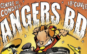 Affiche partielle du festival Angers BD 2016 (c) Janry. Cliquez ici pour accéder au site