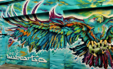 Art urbain, rue des Bergers, à Grenoble. Photo (c) Anaïs Mariotti Art urbain, rue des Bergers, à Grenoble. Photo (c) Anaïs Mariotti