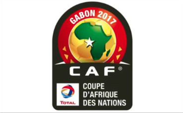 Logo de la CAN 2017. Cliquez ici pour accéder au site officiel