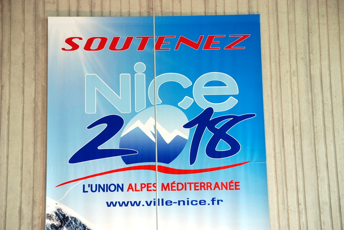Présentation du logo de Nice pour les J.O. de 2018
