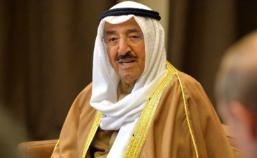 L'Émir du Koweït, Cheikh Sabah Al Ahmad Al Jaber Al Sabah. Image du domaine public.