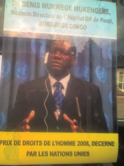 Un médecin de Bukavu lauréat du prix de droits de l'Homme de l'ONU.