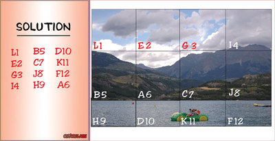 Solution du JEU d'observation  du 18 mars 2009