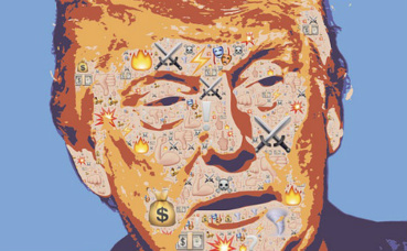 Donald Trump. Illustration (c) John Hain Donald Trump. Illustration (c) John Hain