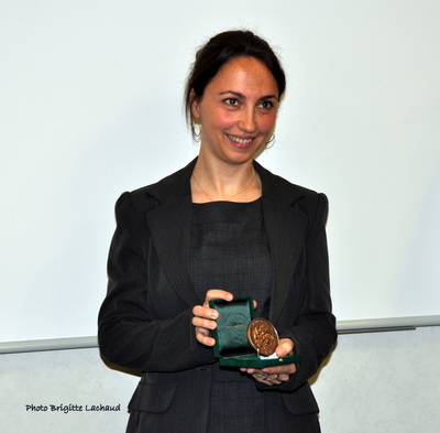CNRS COTE D'AZUR - Médaille de Bronze à Isabelle Rubera 