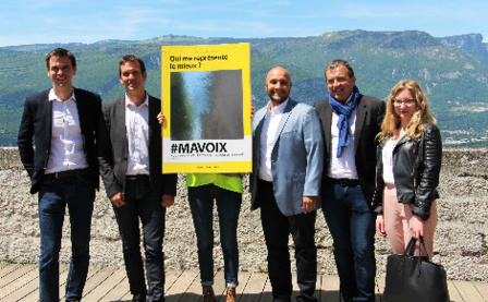 De gauche à droite: Olivier Véran, Nicolas Kada, Youssef Essabity, Jean-Damien Mermillod-Blondin, Elsa Régis. Photo (c) Anaïs Mariotti De gauche à droite: Olivier Véran, Nicolas Kada, Youssef Essabity, Jean-Damien Mermillod-Blondin, Elsa Régis. Photo (c) Anaïs Mariotti