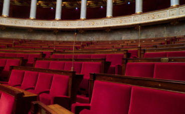 Hémicycle de l’Assemblée nationale française. Photo (c) Bastien Abadie Hémicycle de l’Assemblée nationale française. Photo (c) Bastien Abadie