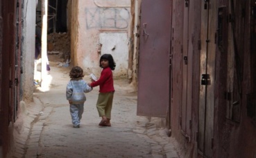 Enfants au Maroc. Image du domaine public