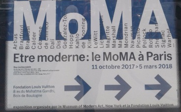Le MoMa à Paris. Photo prise par Sarah Barreiros.