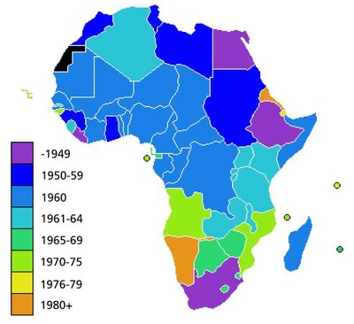DOSSIER VIDEO Cinquantenaire des indépendances africaines