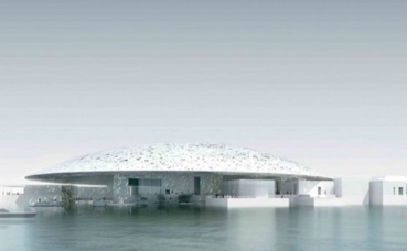 Le Louvre d'Abou Dhabi. Image du domaine public. Le Louvre d'Abou Dhabi. Image du domaine public.