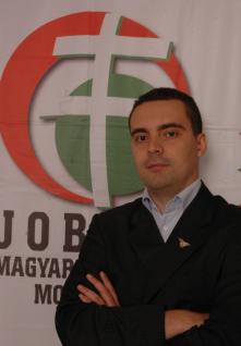 Gabor Vona, leader du parti d'extrême droite hongroise (jobbik.hu)