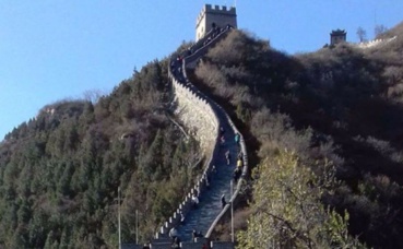 La Muraille de Chine. Photo prise par Sarah Barreiros. La Muraille de Chine. Photo prise par Sarah Barreiros.
