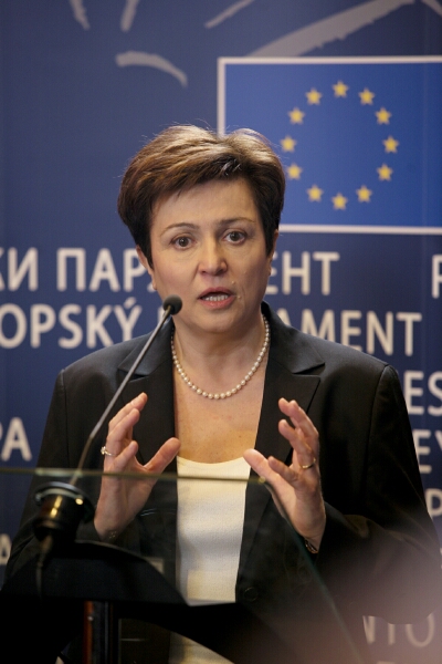 Kristalina  Georgieva, commissaire désignée à l'Aide humanitaire (europa.eu)