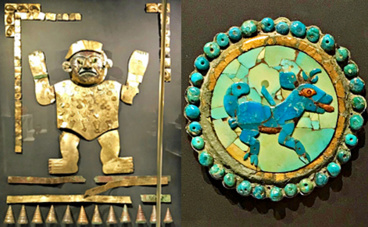 Art des civilisations andines. Photos et montage (c) Charlotte Service-Longépé Art des civilisations andines. Photos et montage (c) Charlotte Service-Longépé