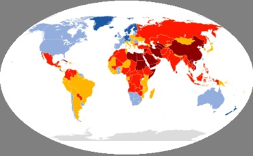 Carte de le liberté de la presse selon le rapport de RSF 2017. Cliquez ici pour la consulter le site officiel Carte de le liberté de la presse selon le rapport de RSF 2017. Cliquez ici pour la consulter le site officiel