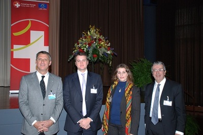Philippe NARMINO, Robert FILLON, Antonella SAMPO-COUMA, Jean-Laurent RAVERA. Photo (DR)