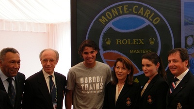 Rafael Nadal, quintuple vainqueur aux Masters de Monte-Carlo. Photo (c) Eva Esztergar
