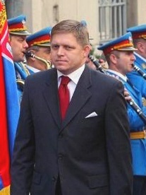 Robert Fico, le Premier ministre slovaque, favori des prochaines élections du 12 juin. Photo (c) Qorilla / Democratic Party