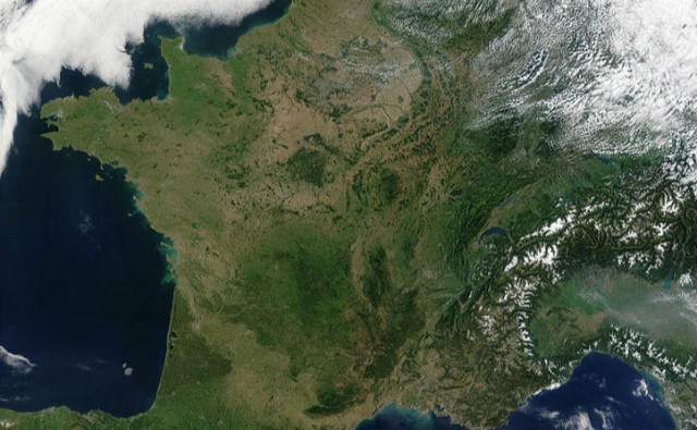 L'IMAGE DU JOUR: La France vue de l'Espace