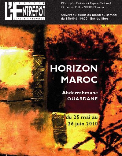 Meilleur article de la semaine passée: L’Horizon Maroc d’Abderrahmane Ouardane, à la Galerie L’Entrepôt