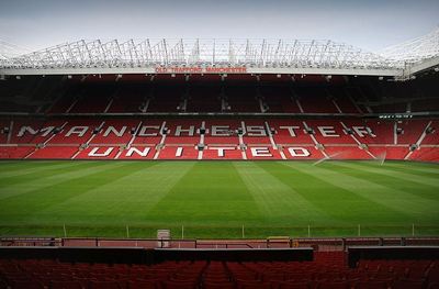 Old Trafford, surnom donné au stade de Manchester United. Photo (c) André Zahn