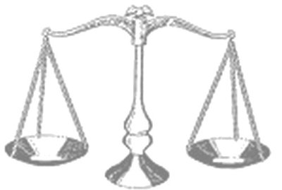 La balance, symbole de la Justice. Cliquez ici pour accéder au site de la Justice