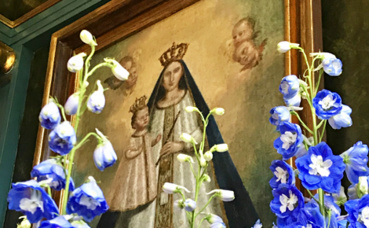 Représentation de Notre Dame de Laghet. Photo (c) Charlotte Service-Longépé Représentation de Notre Dame de Laghet. Photo (c) Charlotte Service-Longépé