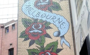 Street art de Melbourne. Photo prise par Sarah Barreiros. Street art de Melbourne. Photo prise par Sarah Barreiros.