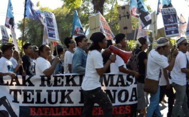 Manifestation pour Benoa. Photo (c) PR Manifestation pour Benoa. Photo (c) PR