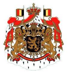 Armoirie du Royaume de Belgique et de la famille royale belge