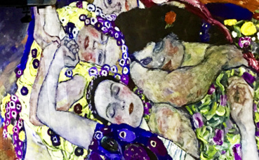 "La Vierge" (détail). Photo (c) Charlotte Service-Longépé "La Vierge" (détail). Photo (c) Charlotte Service-Longépé