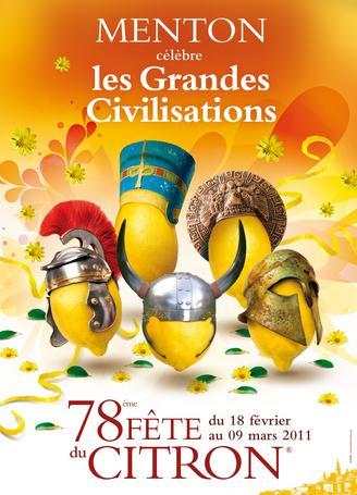 78e Fête du Citron: Menton fête les Grandes Civilisations