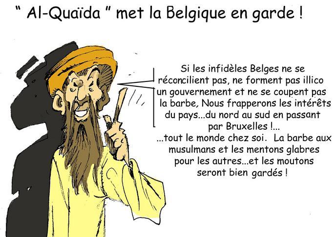 DESSIN DE PRESSE: Menaces sur la Belgique